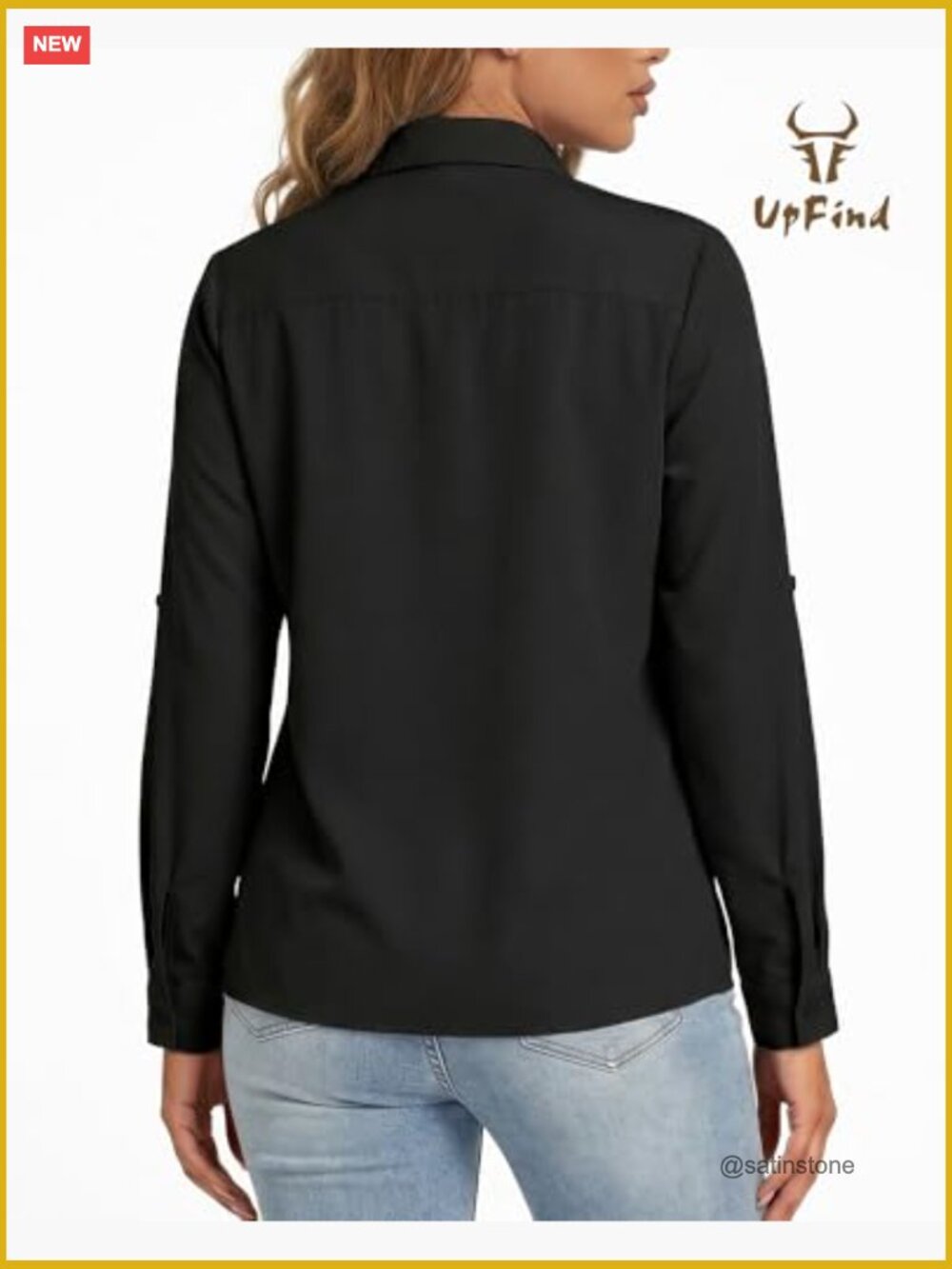 Sparkly Rhinestone Fringe Western Shirt Button Down Cowgirl Top - Picture 2 of 7